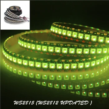 

WS2815 (WS2812B WS2813 Updated) RGB LED Pixels Strip Light Individually Addressable Tape Light Dual Signal IP30 65 67 DC12V