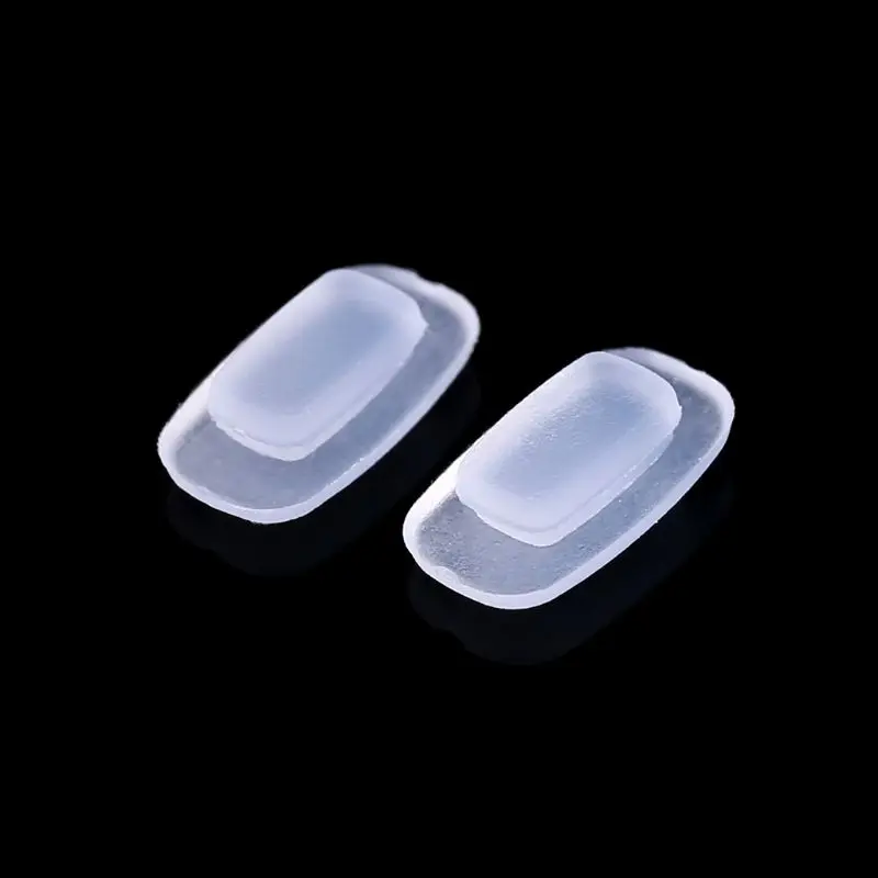 10 пар вставленная квадратная силиконовая форма Подушка безопасности мягкие носовые упоры очки слот очки аксессуары