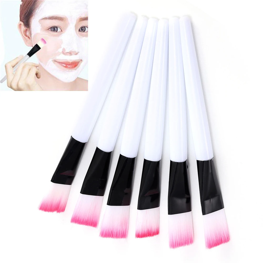 Makeup Brush Set 2Pcs/Set Face Mask Mud Mixing Brush Makeup Mask Brushes Facial Skin Care Beauty Tool Sculpting Brush Foundation for Women makeup brush facial mask brush makeup tool set makeup tool