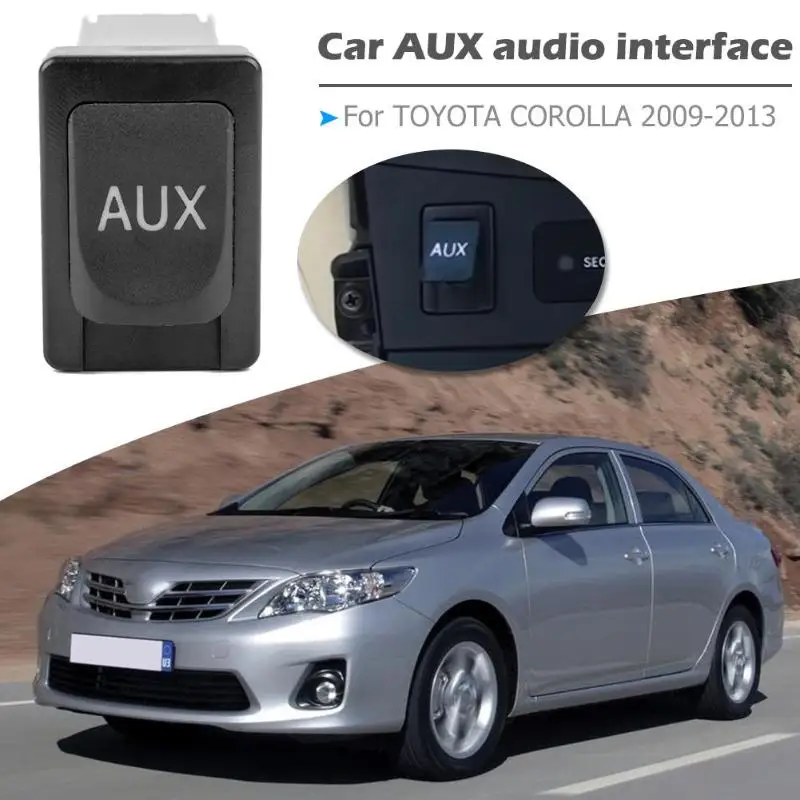 AUX Стерео адаптер Черный для Toyota Avalon 2008-2010 RAV4 2009-2011 TUNDRA 2007-2013 TACOMA 2009-2012 SIENNA 2011