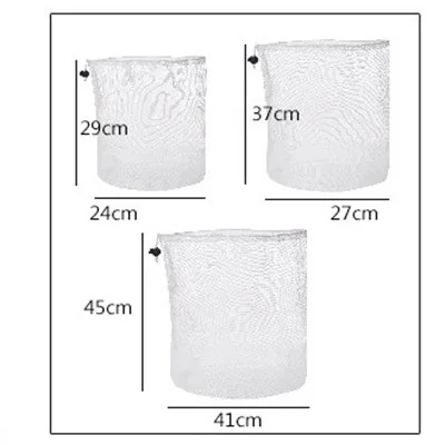 3PCS Different size 3 шт., разные размеры, мешок для стирки, уход за одеждой, складной Защитный Сетчатый Фильтр для нижнего белья, бюстгальтер, носки, нижнее белье, ткань для стиральной машины - Цвет: 3PCS Different size