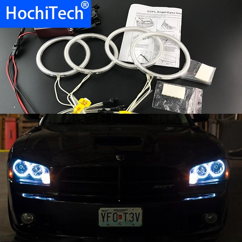 HochiTech белый 6000 К CCFL головной светильник Halo ангел демон глаза комплект ангела для
