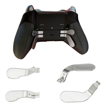 

4 in 1 Handle Replacement Part Metal Bumper Trigger Button Paddles Hair Trigger Locks For Xbox One Elite Edition