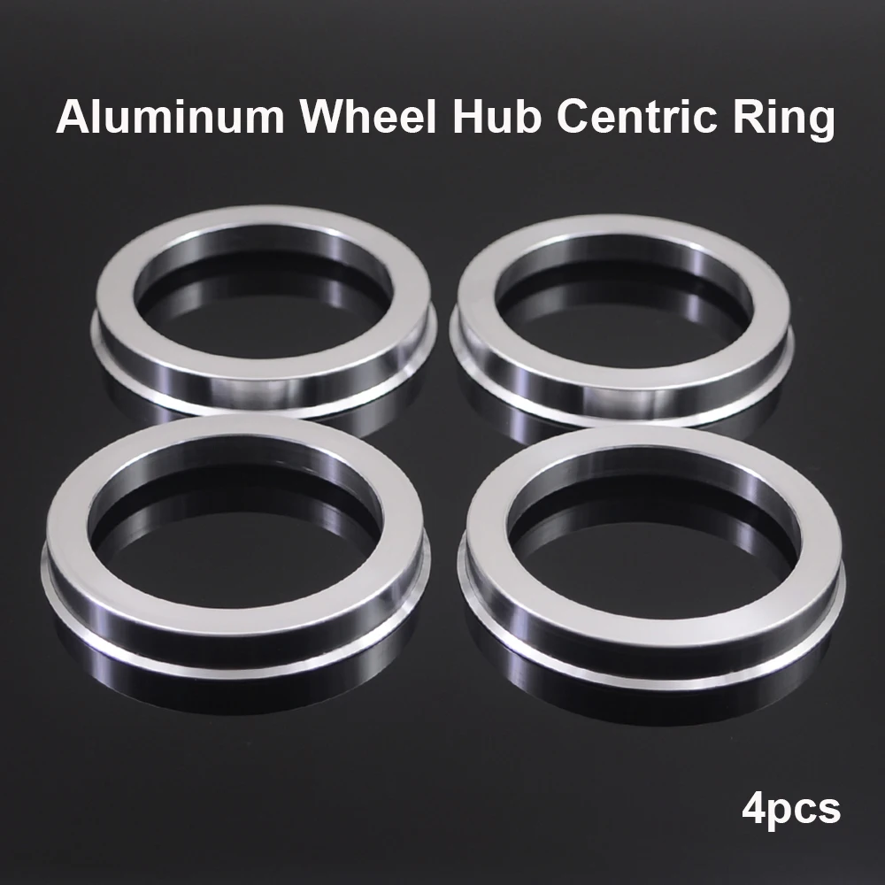 X AUTOHAUX 8pcs Car Hub Centric Rings Wheel Bore Center 73.1 to 57.1mm 66.6 to 57.1mm Black Plastic 