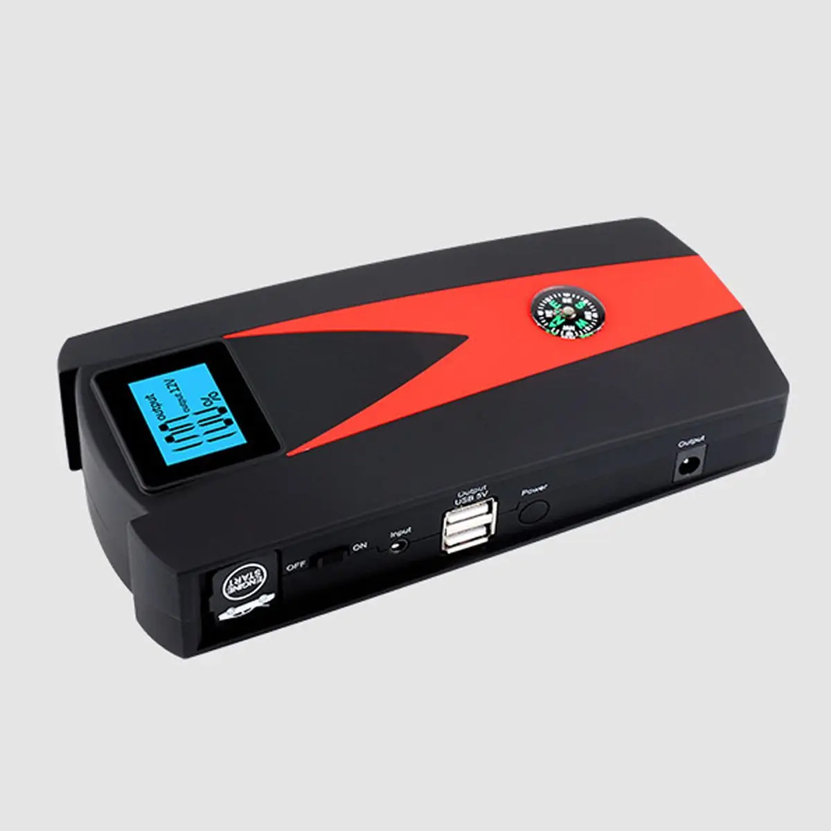 Audew 99900 mAh Portable Car battery Jump Starter w/ LED Display & Flashlight