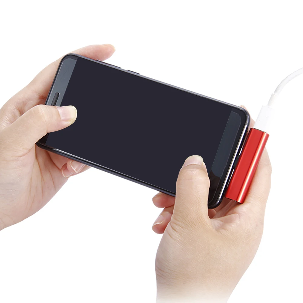 Type-C до 3,5 мм аудио зарядка двойной переходник-разветвитель для Osmo Mobile 3 наушников разъем аудио сплиттер для кабелей микрофон