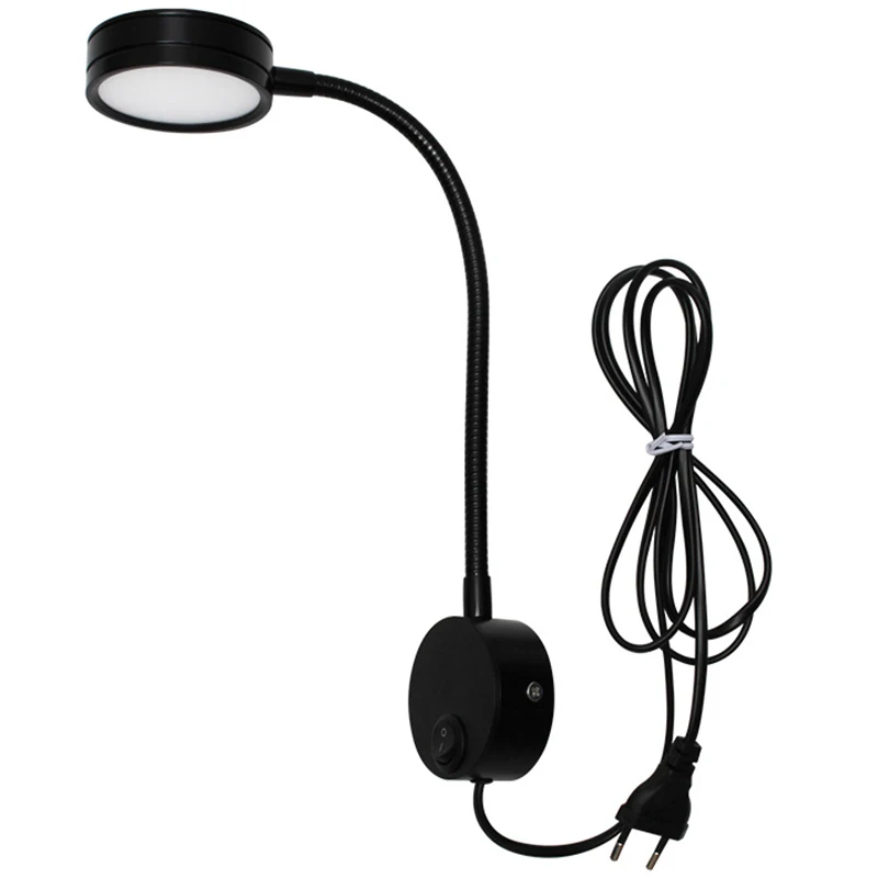 

LED Hose Light Bedside Reading Light Night Light with EU Plug