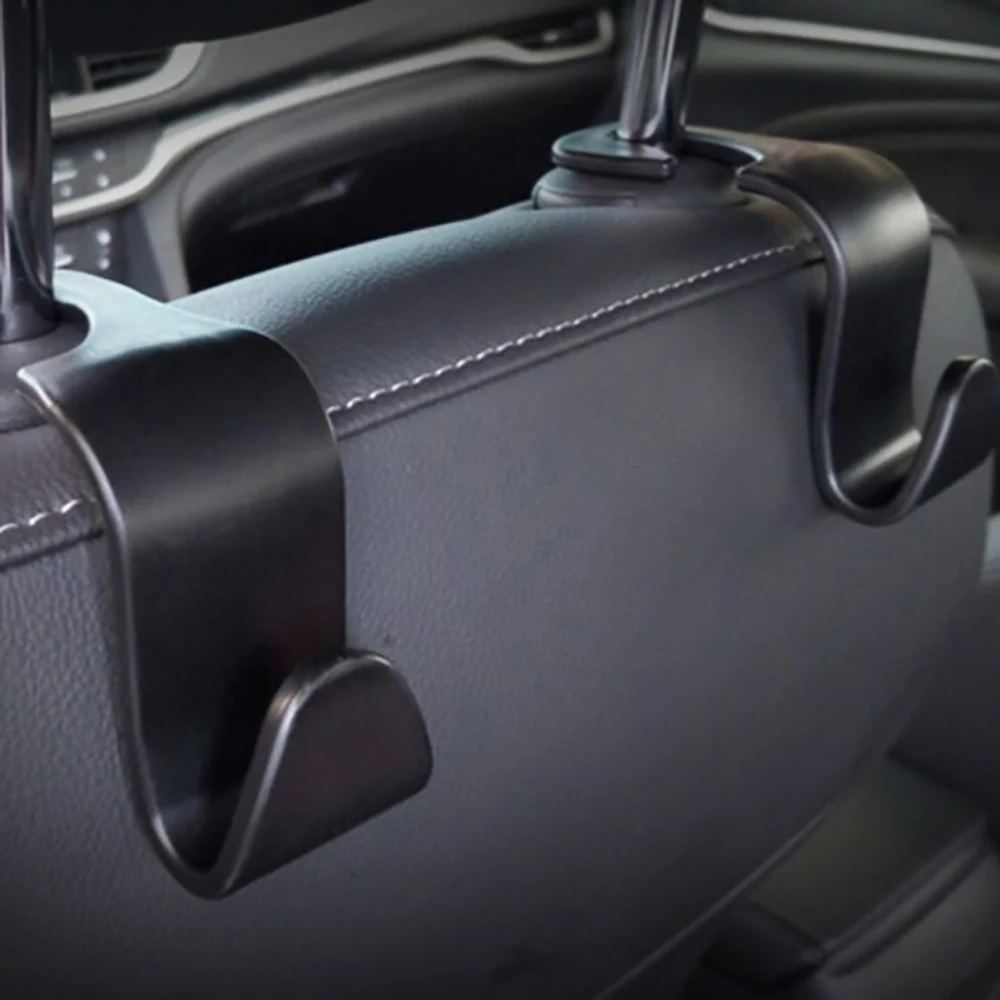 

1pcs Car Seat Back Hook Headrest Hook Hanger Holder Multi-functional Coat Grocery Bags Organizer Car Storage Seat Car Hook