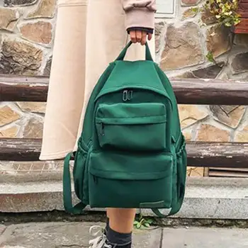 

New Waterproof Nylon Backpack for Women Multi Pocket Travel Backpacks Female School Bag for Teenage Girls Book Mochilas
