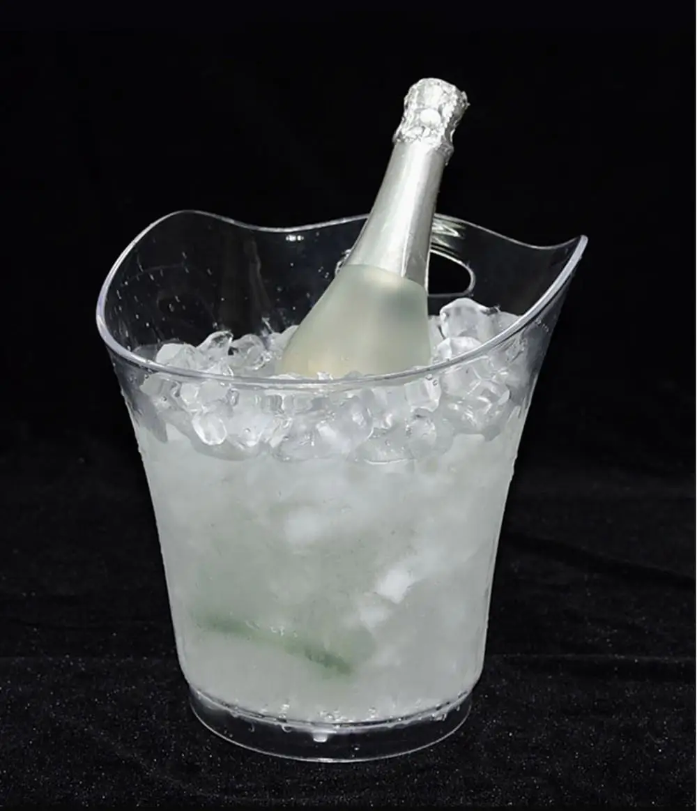 Waterproof LED Rechargeable Ice Bucket 5.5L wine whisky Cooler Colors Changing Champagne Wine Bucket for Party Home Bar nightclub