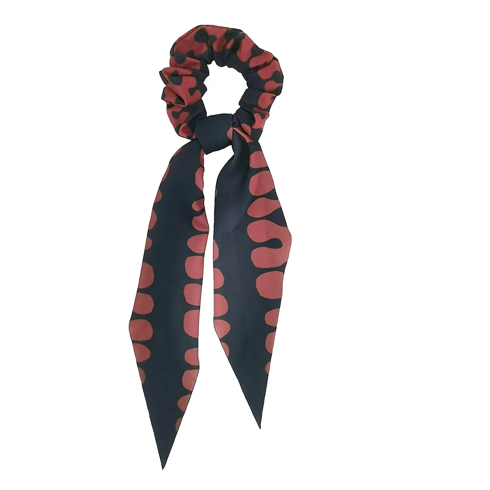 Anime Demon Slayer Cosplay Hair Ring Ribbon Nezuko Zenitsu Tanjirou Fashion Scrunchies Hair Accessories Girl Costume Props naruto costume