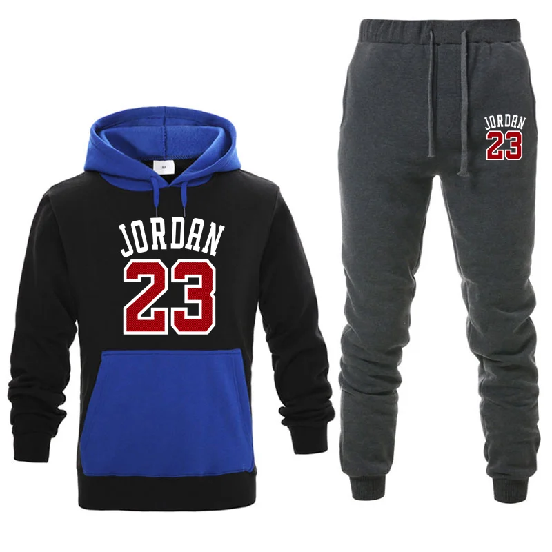Men's Sets Sportswear Thick Hoodie+Pants Sport Suits Casual Sweatshirts 23 Tracksuit Male Sportswear Fitness trouser Men's Sets Sportswear Thick Hoodie+Pants Sport Suits Casual Sweatshirts 23 Tracksuit Male Sportswear Fitness trouser