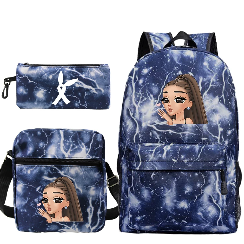 Модная сумка Mochila Ariana Grande, рюкзак с принтом, школьная сумка для мальчиков и девочек, сумка для путешествий/ноутбука, сумка с ручкой через плечо, сумка - Цвет: bagpack 26