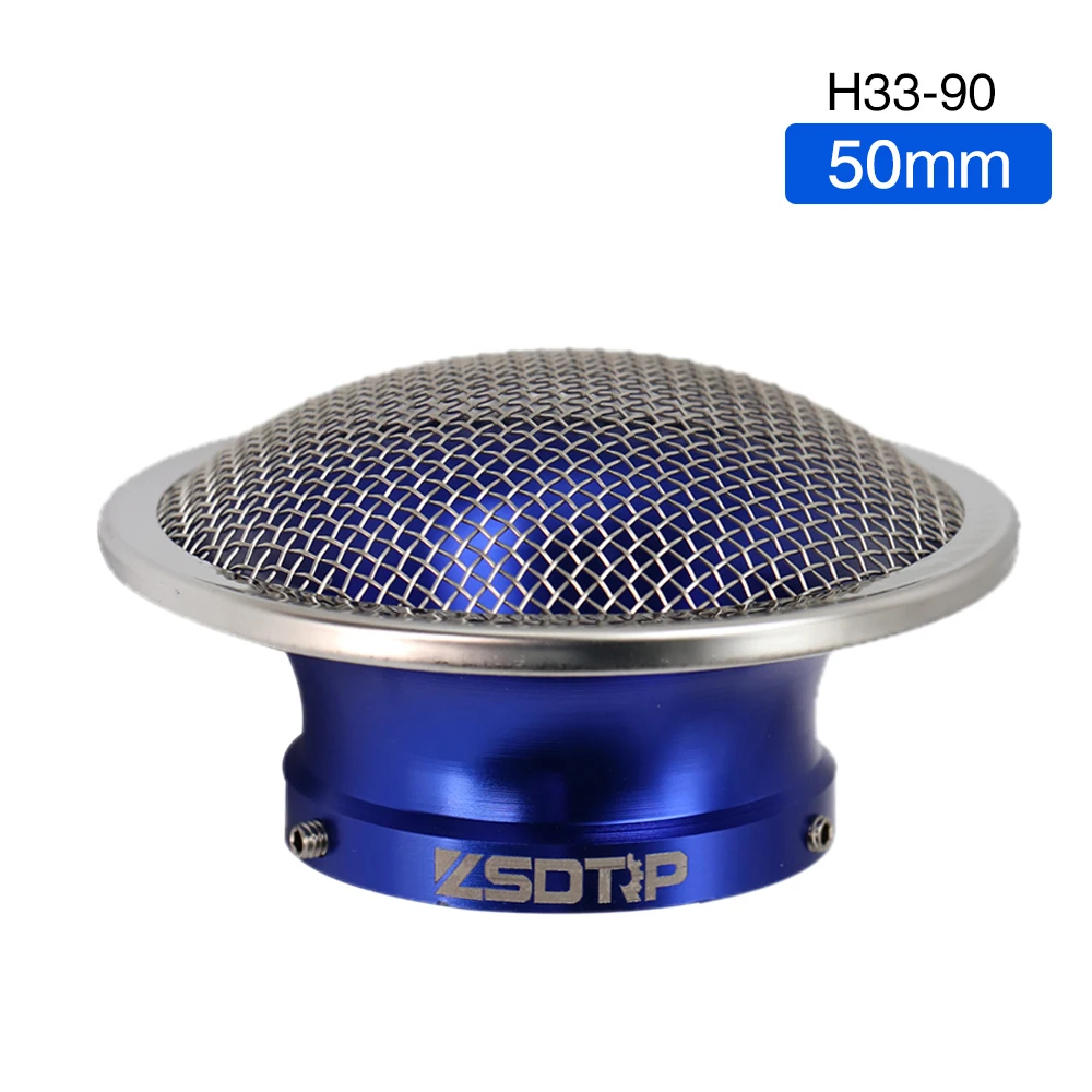 ピトー管　飛行機部品 ZSDTRP 50mm Motorcycle Air Filter Wind Horn Cup Trumpet with
