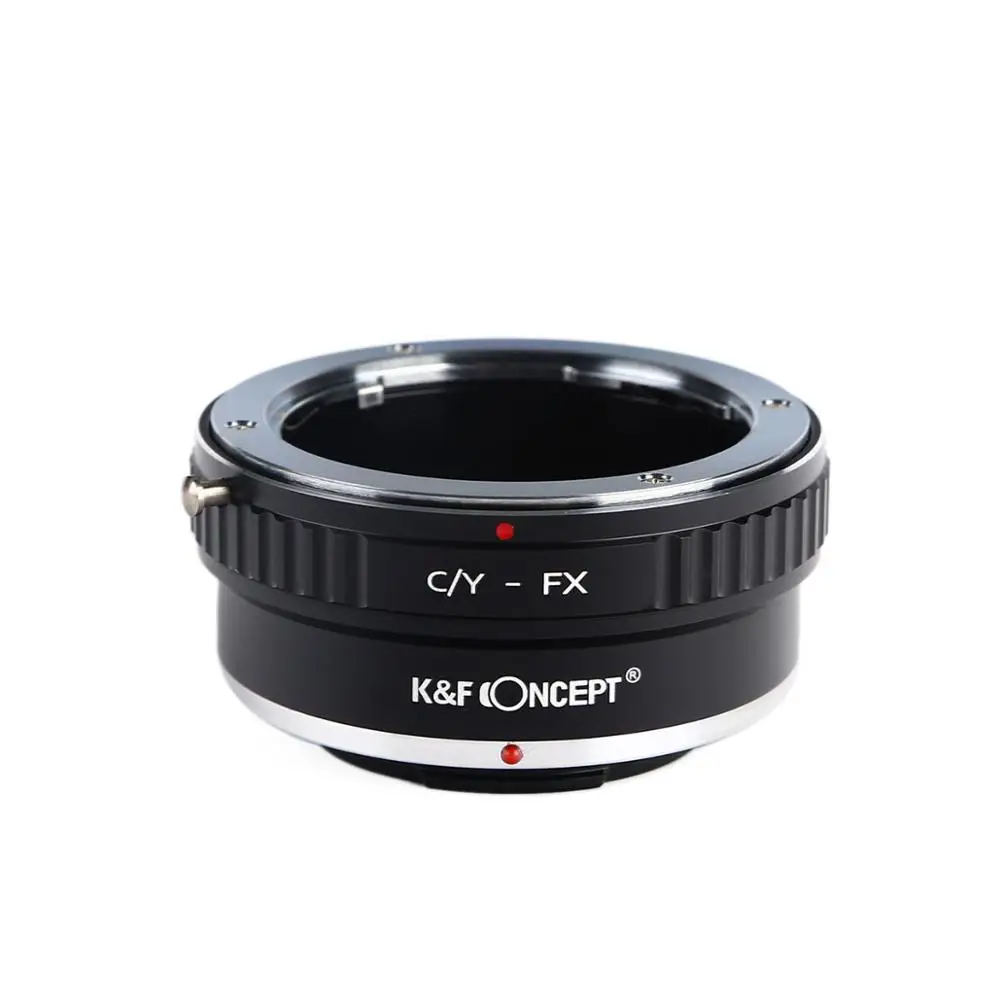 K & F Concept C/Y-Fx Per Obiettivo Di Montaggio Contax Yashica Per Fujifilm Fuji Fx Mount Camera Body Xpro2 X-T2 X-M2 X-T20 X-T30 Adattatore Per Obiet