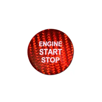 

Car sticker Automoble Start Stop Engine Button Cover Decal for Toyota Highlander Adeeingola Alphard RAV4 Camry Car Accessories
