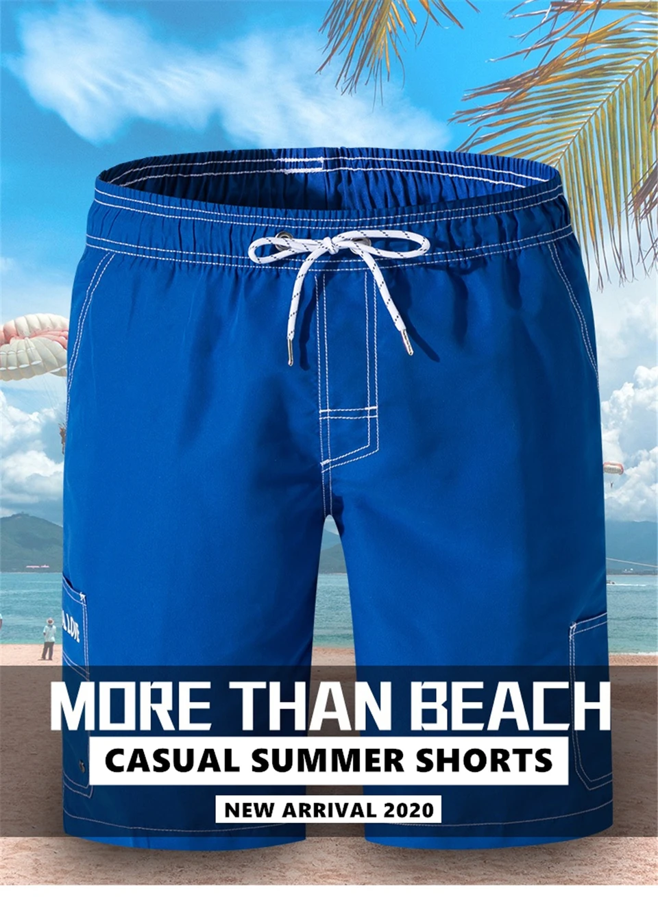 Shorts de praia e surfe