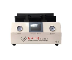 Machine de laminage sous vide et d'élimination des bulles, écran incurvé de 12 pouces, plastifieuse et débogueur pour la réparation des écrans LCD TBK 808 