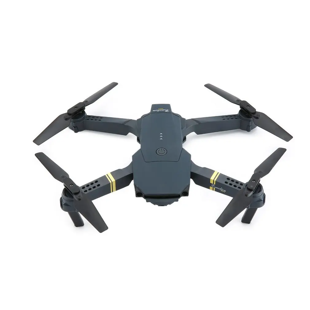 DJ-1 2,4 ГГц wifi FPV складной Радиоуправляемый Дрон с широким углом 2.0MP HD камера высота удерживает Безголовый режим самолета с 2 батареями