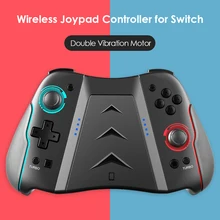 Mando de juego inalámbrico Con Bluetooth para Nintendo Switch, repuesto para Joy Con agarre, compatible Con Turbo de 6 ejes, Gyro Dual