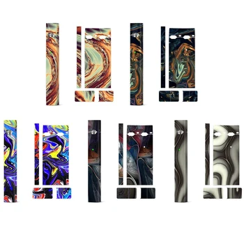 

Abstract Digital E-Cigarette Stickers Skin Protector Adhesive Label For Juul