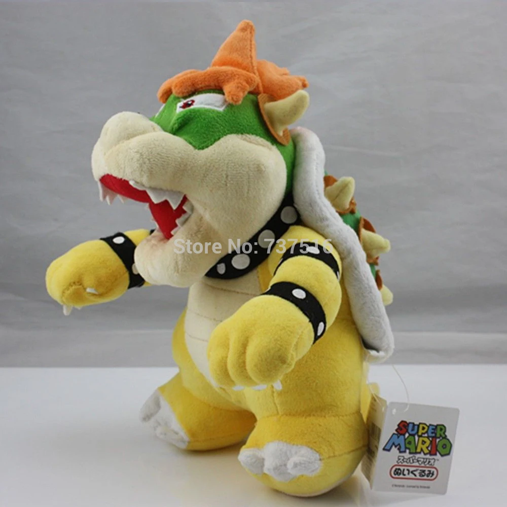 Супер Марио 1" стоя King BOWSER koopa плюшевая игрушка чучело медведя станет желанным подарком для друзей