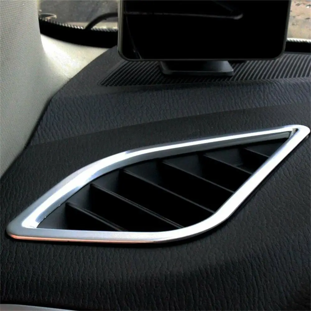 Подходит для Mazda CX-5 CX5 2013- хромированное вентиляционное отверстие приборной панели выход крышка отделка