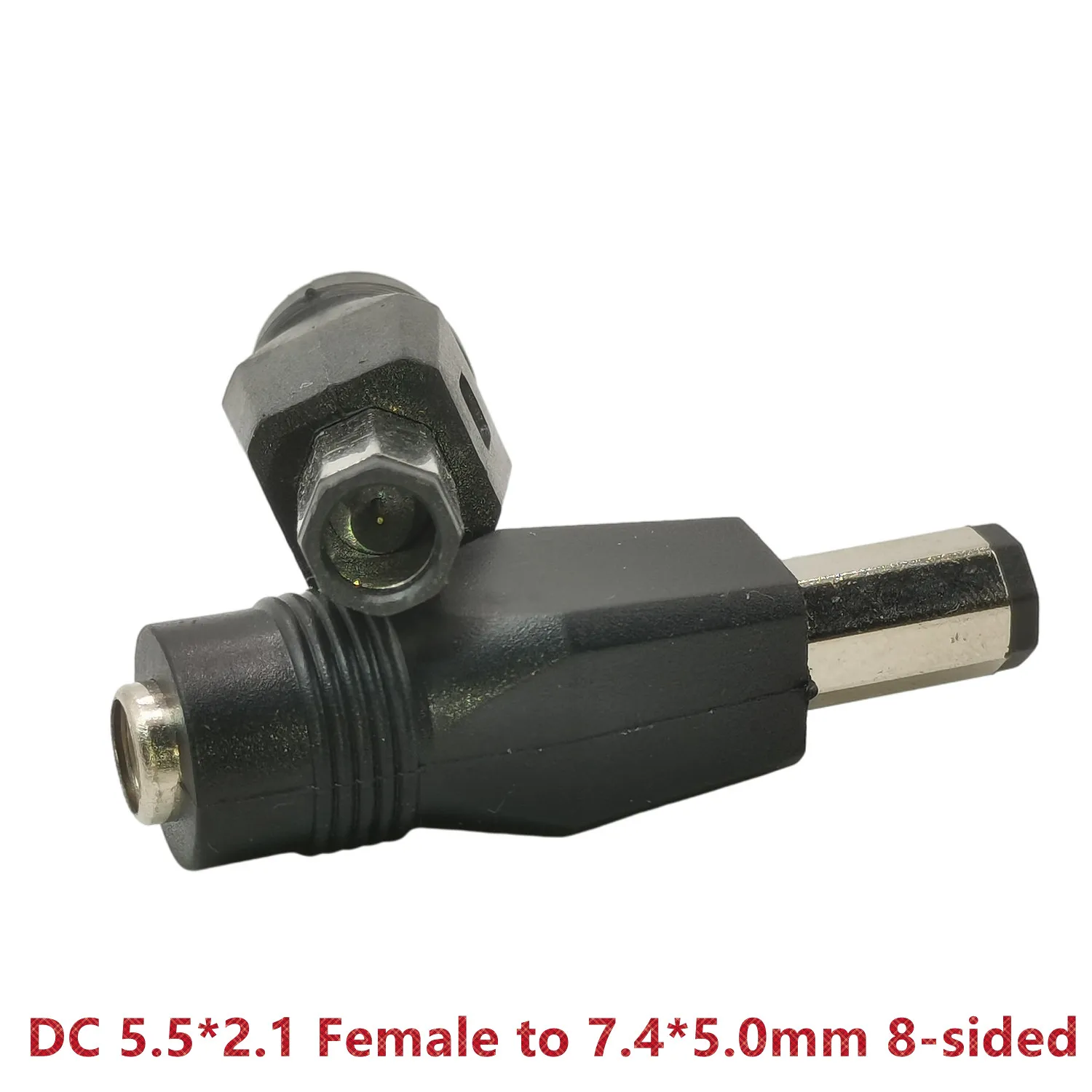 

Jack 5.5x2.1mm Female to DC 7.4X5.0mm Adapter 5.5mm x 2.1mm to 7.4mm x 5.0mm Connector 2-pack
