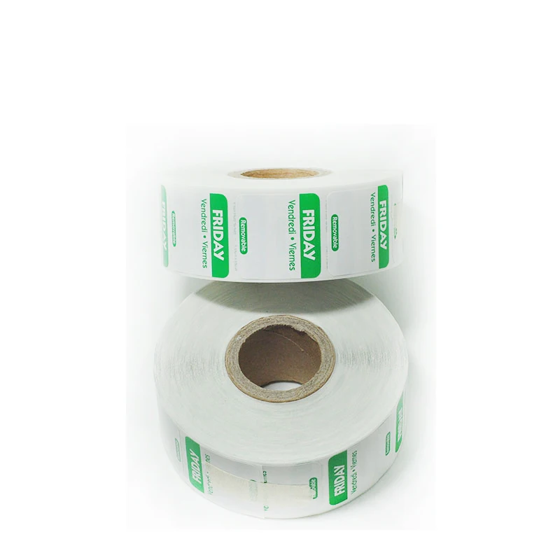 DaySpot HYDS-RL1x1-FRIDAY съемный клей Labels" X1" дюймов Дата наклейки для хранения еды вращение, 1000 этикеток/рулон