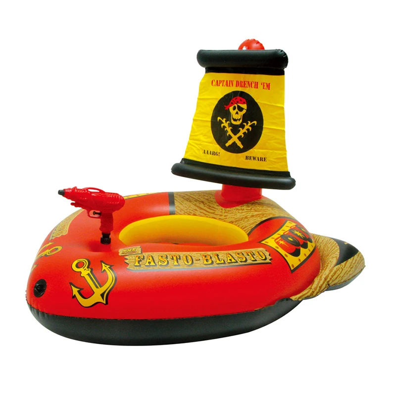 Увеличьте надувательность детского водяного пистолета пиратские лодки и катайтесь на плавающих плавательных кругах