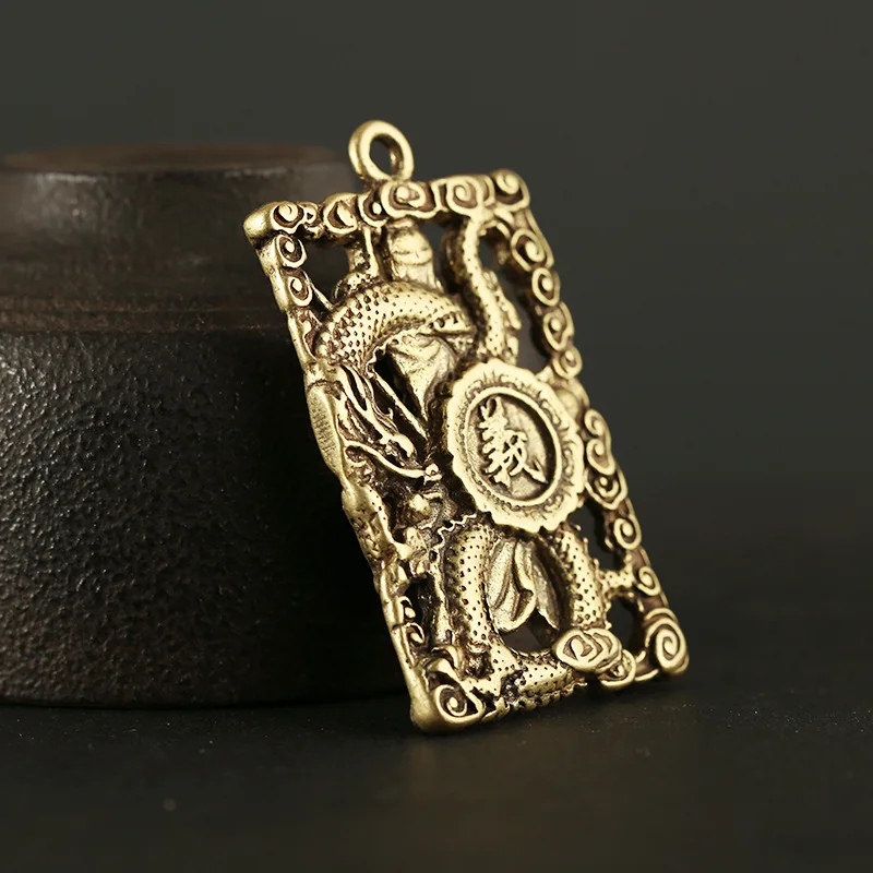 guan gong tag necklace brass (6)