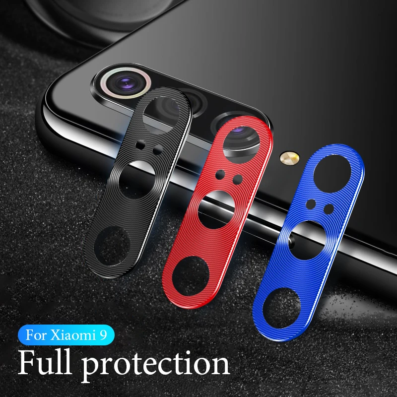 

Back Camera Lens Protective Ring For Xiaomi Mi 9 8 SE Mi9 Mi8 For Redmi K20 Note 7 Pro Metal Real Phone Lens Protector Full Case