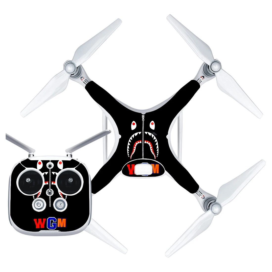 

Cool Style Vinyl Skin Sticker for DJI Phantom 4 Drone And Remote Controller 0108