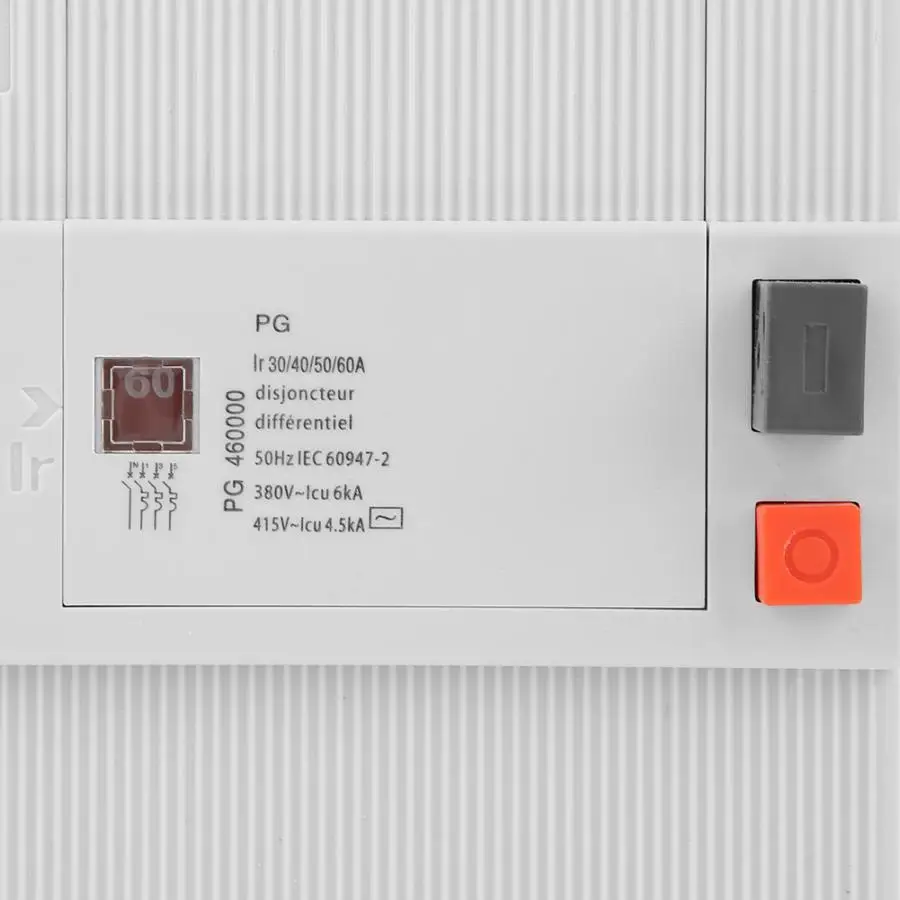 PG460000 30-60A 4-х полюсной 50 Гц/60 Гц низковольтный защитный автомат-выключатель воздушный выключатель