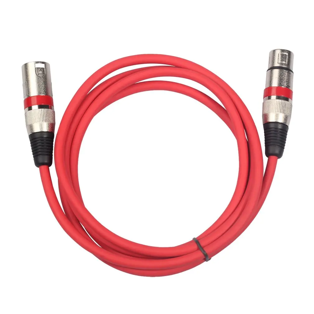 3Pin Xlr кабель штекер Женский M/F аудио кабель доска+ Плетеный экранированный микрофон микшер сценический оптический усилитель
