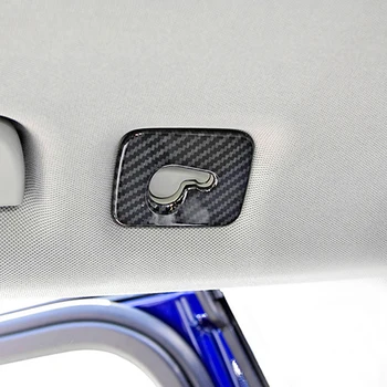 

Loyalty for Audi Q5L 2018 2019 Interior tail seat roof top reading light +sundries hook trim Cover ABS Carbon Fiber Car Styling