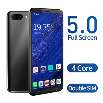 

Cheapest Smart Phone 5.72 Inch Full Screen Smartphone Android Unlocked Dual Sim Mobile Phone free shipping