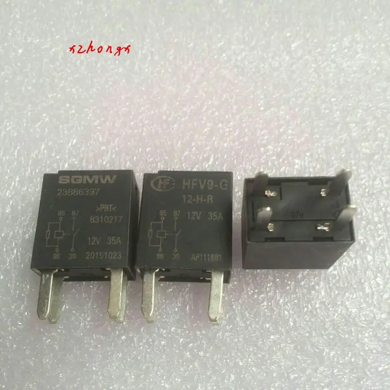 Автомобильное реле SGMW 23886397 12V 35A 4-контактный разъем
