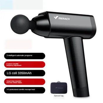 

Cordless Vibration Percussion Deep Tissue Muscle Massage Gun Great Power Touch Screen Custom Private Label available