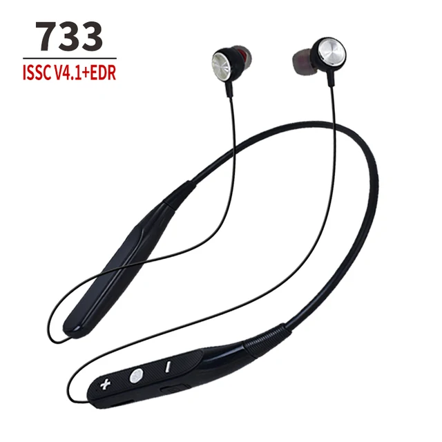 US $9.04 Bluetooth Earphone 733TF Wireless Bluetooth Earphone Sport Headset Support TF Card Shock Music Wate