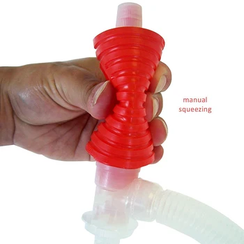 

Transfer Pump Hand Fuel Oil Sucker Liquid Truck Diesel Manual Siphon Suction Water Liquid Pump Car Hand Oil Gas Syphon