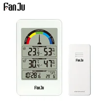 FanJu FJ3356 Метеостанция термометр цифровой будильник настенные