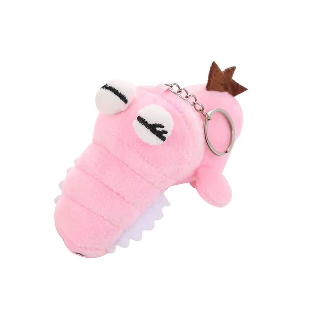 Mini Backpack Charms Pendant Trinket Cute Plush Toys Scrocodile Soft Stuffed Animals Dolls Gift lanyard keychain gadgets #A