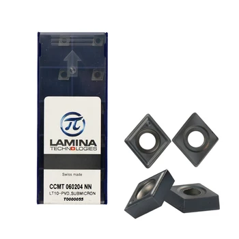 

CCMT060204 NN LT10 CCMT09T304-NN LT10 CCMT09T308 lamina PVD internal turning tool Lathe Turning Tool