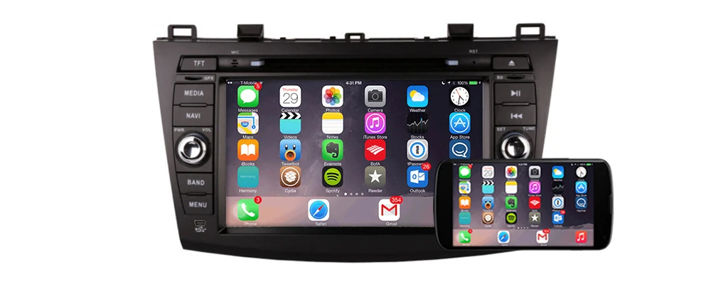 ZaiXi Android 2 Din автомобильное радио, dvd для Mazda 3 2010~ 2013 автомобильный мультимедийный плеер gps навигационная система Радио стерео