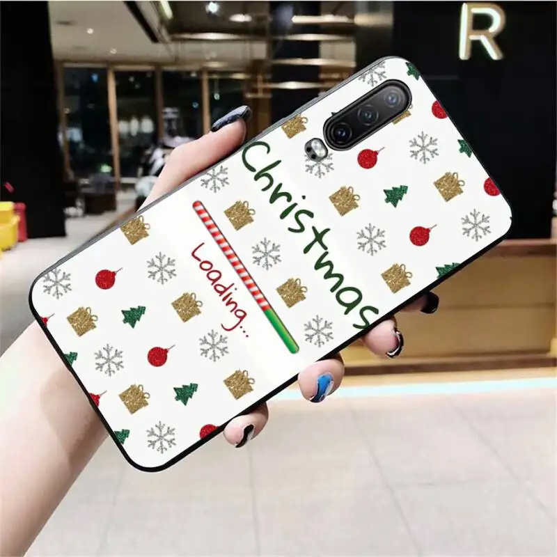 Новогодний чехол HPCHCJHM для Huawei P40 P30 P20 lite Pro Mate 20 P Smart 2019 prime|Бамперы| |
