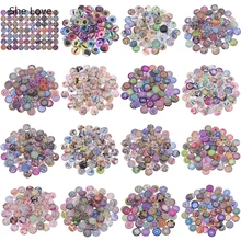 She Love 70 шт./лот 25 мм рисунок Печатный полукруглый купол Кабошоны мозаичные Стеклянные Плитки для ювелирных изделий украшения дома поставки