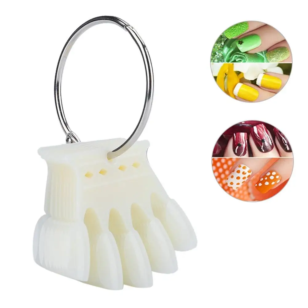 50 шт. в форме короны ложный дизайн ногтей Дисплей Лак Цвет карты пластины практика стенд