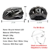 NEU 2022-Fahrrad Helm mit LED-Licht, wiederaufladbar, geformter Radfahrerhelm-Mountain-Road für Männer 2