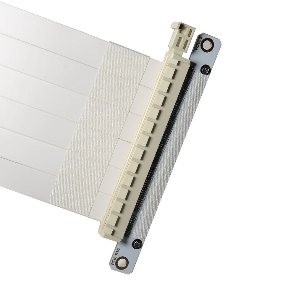de extensão pcie 3.0x16 do branco preto